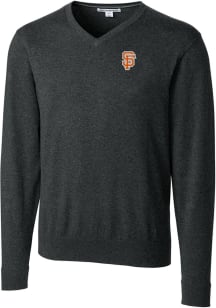 Cutter and Buck San Francisco Giants Mens Charcoal City Connect Lakemont Long Sleeve Sweater