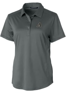 Cutter and Buck Arizona Diamondbacks Womens Grey City Connect Prospect Short Sleeve Polo Shirt