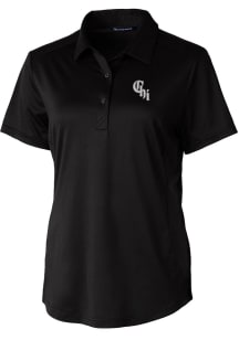 Cutter and Buck Chicago White Sox Womens Black City Connect Prospect Short Sleeve Polo Shirt