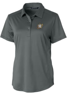 Cutter and Buck Houston Astros Womens Grey City Connect Prospect Short Sleeve Polo Shirt