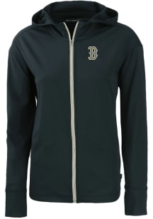 Cutter and Buck Boston Red Sox Womens Navy Blue City Connect Daybreak Light Weight Jacket