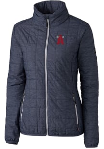 Cutter and Buck Los Angeles Angels Womens Grey City Connect Rainier PrimaLoft Filled Jacket