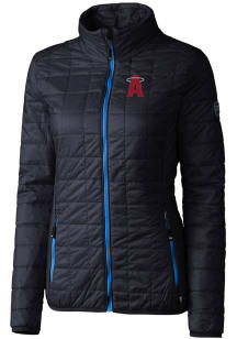 Cutter and Buck Los Angeles Angels Womens Navy Blue City Connect Rainier PrimaLoft Filled Jacket