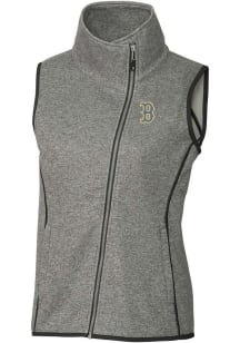 Cutter and Buck Boston Red Sox Womens Grey City Connect Mainsail Vest