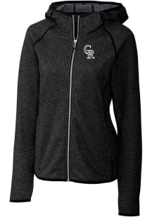 Cutter and Buck Colorado Rockies Womens Charcoal City Connect Mainsail Medium Weight Jacket