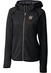 Cutter and Buck Houston Astros Womens Charcoal City Connect Mainsail Medium Weight Jacket