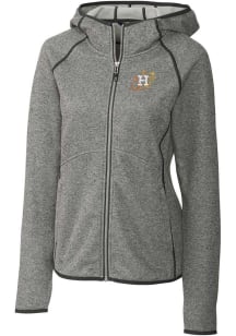 Cutter and Buck Houston Astros Womens Grey City Connect Mainsail Medium Weight Jacket