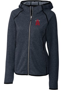 Cutter and Buck Los Angeles Angels Womens Navy Blue City Connect Mainsail Medium Weight Jacket
