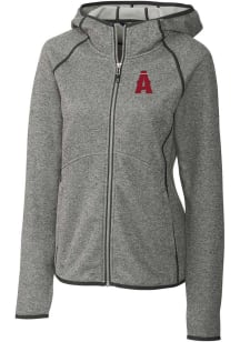 Cutter and Buck Los Angeles Angels Womens Grey City Connect Mainsail Medium Weight Jacket