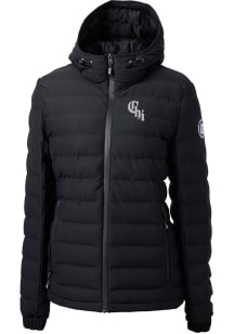 Cutter and Buck Chicago White Sox Womens Black City Connect Mission Ridge Repreve Filled Jacket