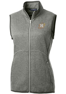 Cutter and Buck Houston Astros Womens Grey City Connect Mainsail Vest