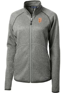 Cutter and Buck San Francisco Giants Womens Grey Mainsail Light Weight Jacket