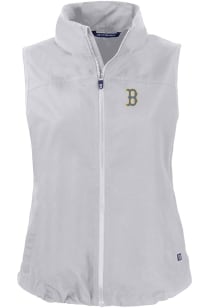 Cutter and Buck Boston Red Sox Womens Grey Charter Vest