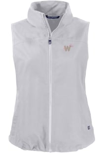 Cutter and Buck Washington Nationals Womens Grey Charter Vest