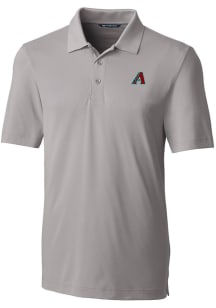 Cutter and Buck Arizona Diamondbacks Big and Tall Grey Forge Big and Tall Golf Shirt