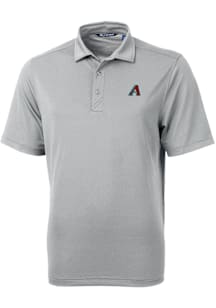Cutter and Buck Arizona Diamondbacks Grey Virtue Eco Pique Big and Tall Polo