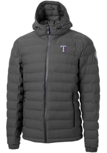 Cutter and Buck Texas Rangers Mens Grey Mission Ridge Repreve Filled Jacket