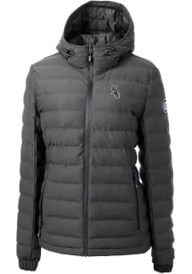 Cutter and Buck Chicago White Sox Womens Grey Mission Ridge Repreve Filled Jacket