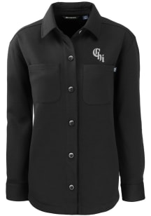 Cutter and Buck Chicago White Sox Womens Black City Connect Roam Light Weight Jacket