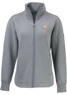 Cutter and Buck Houston Astros Womens Grey City Connect Roam Light Weight Jacket