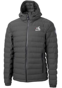Cutter and Buck Chicago White Sox Mens Grey Cooperstown Mission Ridge Repreve Filled Jacket