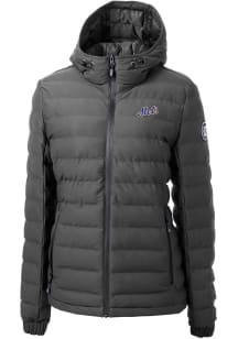 Cutter and Buck New York Mets Womens Grey Cooperstown Mission Ridge Repreve Filled Jacket