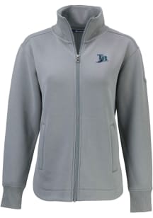 Cutter and Buck Tampa Bay Rays Womens Grey Cooperstown Roam Light Weight Jacket
