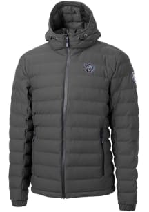 Cutter and Buck Lehigh Valley Ironpigs Mens Grey Mission Ridge Repreve Filled Jacket