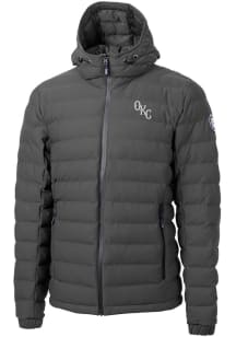 Cutter and Buck Oklahoma City Dodgers Mens Grey Mission Ridge Repreve Filled Jacket