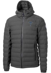 Cutter and Buck Tulsa Drillers Mens Grey Mission Ridge Repreve Filled Jacket