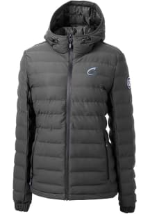 Cutter and Buck Columbus Clippers Womens Grey Mission Ridge Repreve Filled Jacket