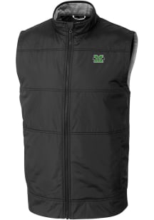 Cutter and Buck Marshall Thundering Herd Mens Black Stealth Big and Tall Vest
