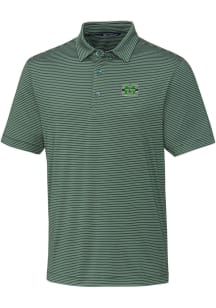 Cutter and Buck Marshall Thundering Herd Mens Green Forge Big and Tall Polos Shirt