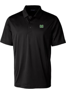 Cutter and Buck Marshall Thundering Herd Mens Black Prospect Big and Tall Polos Shirt