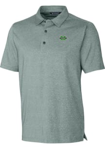 Cutter and Buck Marshall Thundering Herd Mens Green Forge Short Sleeve Polo