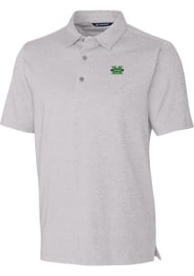 Cutter and Buck Marshall Thundering Herd Mens Grey Forge Short Sleeve Polo