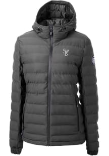 Cutter and Buck Scranton Wilkes Womens Grey Mission Ridge Repreve Filled Jacket