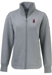 Cutter and Buck Indianapolis Indians Womens Grey Roam Light Weight Jacket