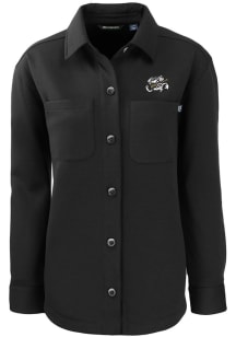 Cutter and Buck Omaha Storm Chasers Womens Black Roam Light Weight Jacket