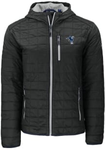 Cutter and Buck Indianapolis Colts Mens Black HISTORIC Rainier PrimaLoft Hooded Filled Jacket