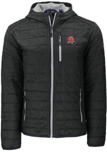 Cutter and Buck Tampa Bay Buccaneers Mens Black HISTORIC Rainier PrimaLoft Hooded Filled Jacket