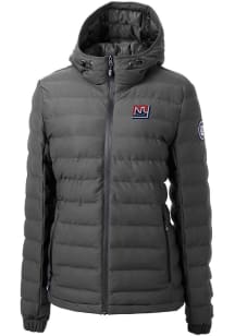 Cutter and Buck New York Giants Womens Grey HISTORIC Mission Ridge Repreve Filled Jacket