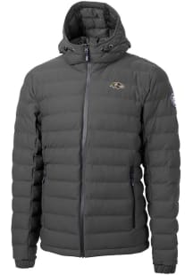 Cutter and Buck Baltimore Ravens Mens Grey Mission Ridge Repreve Filled Jacket
