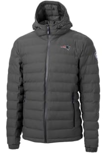 Cutter and Buck New England Patriots Mens Grey Mission Ridge Repreve Filled Jacket