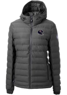 Cutter and Buck Chicago Bears Womens Grey HELMET Mission Ridge Repreve Filled Jacket