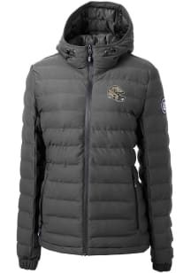 Cutter and Buck New Orleans Saints Womens Grey HELMET Mission Ridge Repreve Filled Jacket