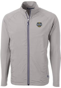 Grey Michigan Wolverines Cutter and Buck Mens 2023 College Football National Champions Adapt Eco..