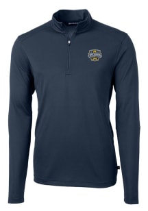Cutter and Buck Michigan Wolverines Mens Navy Blue 2023 College Football National Champions Virt..
