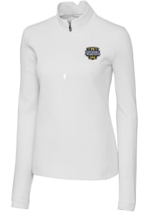 Cutter and Buck Michigan Wolverines Womens White 2023 College Football National Champions Traver..