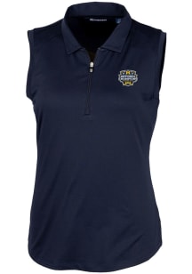 Cutter and Buck Michigan Wolverines Womens Navy Blue 2023 College Football National Champions Fo..